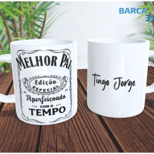 Caneca Personalizada — Melhor Pai